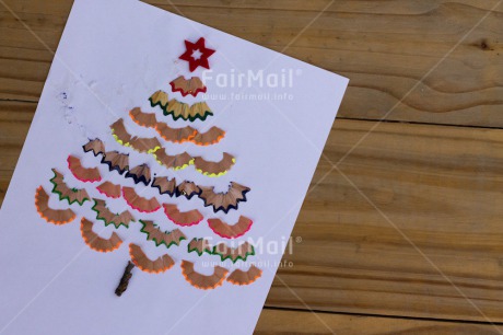 Fair Trade Photo Christmas, Colour image, Creativity, Horizontal, Peru, South America, Star, Tree