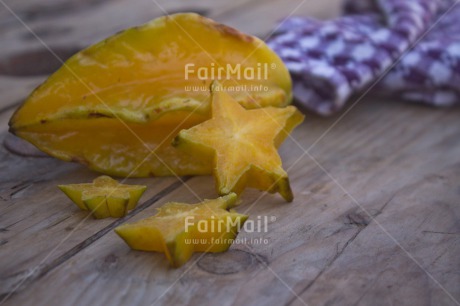 Fair Trade Photo Closeup, Colour image, Food and alimentation, Fruits, Get well soon, Health, Horizontal, Peru, Shooting style, South America, Starfruit, Wellness, Yellow