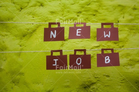 Fair Trade Photo Letter, New Job, Suitcase