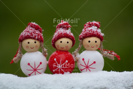 Fair Trade Photo Christmas, Colour image, Friendship, Horizontal, Peru, Red, Seasons, Smile, Snow, South America, Together, White, Winter