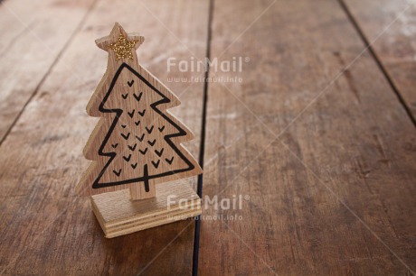 Fair Trade Photo Christmas, Colour image, Horizontal, Peru, South America, Star, Tree, Wood