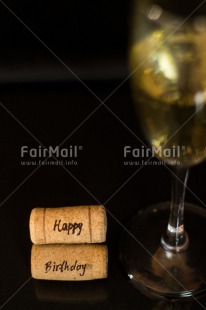 Fair Trade Photo Activity, Birthday, Black, Celebrating, Colour image, Cork, Glass, Indoor, Peru, South America, Studio, Vertical