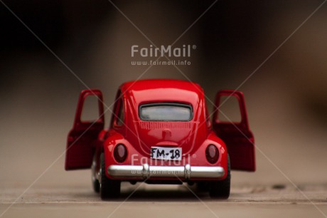 Fair Trade Photo Car, Colour image, Father, Fathers day, Horizontal, Peru, Red, South America, Toy, Transport, Travel