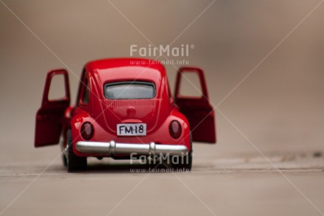 Fair Trade Photo Car, Colour image, Father, Fathers day, Horizontal, Peru, Red, South America, Toy, Transport, Travel