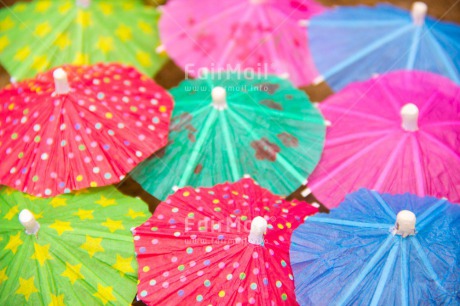 Fair Trade Photo Beach, Colour image, Colourful, Holiday, Horizontal, Indoor, Multi-coloured, Peru, Seasons, South America, Summer, Umbrella