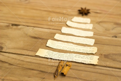 Fair Trade Photo Christmas, Colour image, Horizontal, Indoor, Paper, Peru, Seasons, South America, Star, Tree, White, Winter, Wood