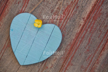 Fair Trade Photo Blue, Colour image, Fathers day, Flower, Heart, Love, Marriage, Mothers day, Peru, South America, Valentines day, Wedding, Wood