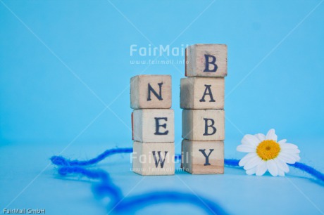 Fair Trade Photo Birth, Boy, Colour image, Daisy, Flower, Horizontal, Letter, New baby, People, Peru, South America, Text