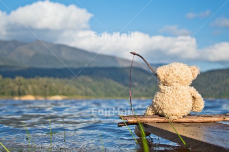 Fair Trade Photo Birthday, Brother, Chachapoyas, Colour image, Fathers day, Fisherman, Fishing, Friendship, Get well soon, Holiday, Horizontal, Lake, Landscape, Nature, New Job, Peluche, Peru, South America, Travel, Water
