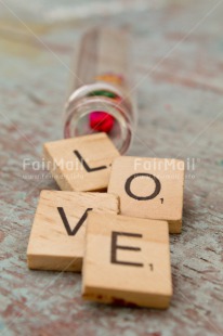 Fair Trade Photo Colour image, Jar, Letter, Love, Marriage, Peru, Red, South America, Text, Thinking of you, Valentines day, Vertical, Wedding, White