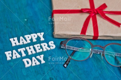Fair Trade Photo Blue, Colour image, Fathers day, Glasses, Horizontal, Letter, Peru, Present, South America, Text