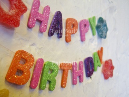 Fair Trade Photo Birthday, Closeup, Colour image, Colourful, Congratulations, Horizontal, Letter, Party, Perspective, Peru, South America, Sweets