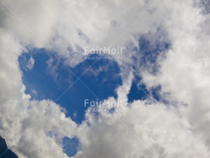 Fair Trade Photo Clouds, Colour image, Heart, Horizontal, Love, Nature, Outdoor, Peru, Sky, South America, Valentines day