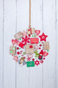 Fair Trade Photo Christmas, Christmas ball, Christmas decoration, Colour, Colour image, Object, Peru, Place, South America, Vertical, White