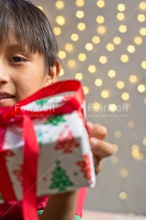 Fair Trade Photo Activity, Adjective, Body, Boy, Celebrating, Child, Christmas, Christmas decoration, Gift, Hand, Light, Nature, Object, People, Present, Vertical