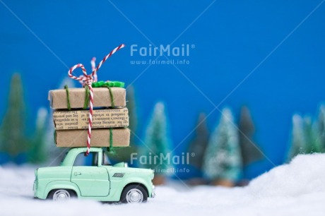 Fair Trade Photo Activity, Adjective, Blue, Car, Celebrating, Christmas, Christmas decoration, Christmas tree, Colour, Gift, Horizontal, Object, Present, Snow, Transport