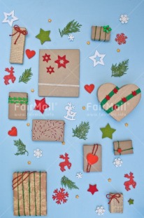 Fair Trade Photo Activity, Adjective, Blue, Celebrating, Christmas, Christmas decoration, Colour, Gift, Object, Present, Red, Vertical, White