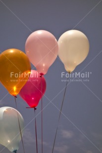 Fair Trade Photo Balloon, Birthday, Colour image, Colourful, Day, Invitation, Multi-coloured, Outdoor, Party, Peru, Seasons, Sky, South America, Summer, Vertical