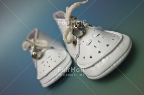 Fair Trade Photo Birth, Colour image, Horizontal, Indoor, New baby, Peru, Shoe, South America, Studio