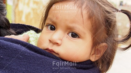 Fair Trade Photo 0-5 years, Activity, Horizontal, Latin, Looking at camera, One girl, People, Portrait headshot