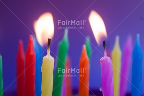 Fair Trade Photo Birthday, Candle, Closeup, Colourful, Flame, Horizontal, Invitation, Multi-coloured, Party, Peru, South America, Studio