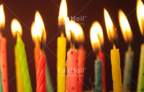 Fair Trade Photo Birthday, Candle, Closeup, Colour image, Flame, Horizontal, Invitation, Party, Peru, South America