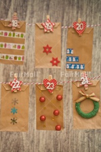 Fair Trade Photo Christmas, Christmas calendar, Christmas decoration, Colour image, Object, Peru, Place, South America, Vertical