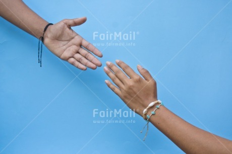 Fair Trade Photo Blue, Body, Bracelet, Colour, Colour image, Friendship, Hand, Help, Hope, Horizontal, Object, People, Peru, Place, Solidarity, South America, Together, Union, Values