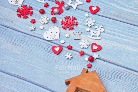 Fair Trade Photo Activity, Adjective, Animals, Blue, Celebrating, Christmas, Christmas decoration, Colour, Heart, Home, Horizontal, House, Nature, Object, Place, Present, Reindeer, Snowflake, Star, White, Wood