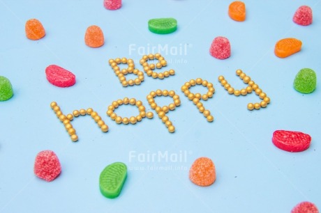 Fair Trade Photo Blue, Candy, Colour, Emotions, Felicidad sencilla, Food and alimentation, Happiness, Happy, Letter, Object, Text