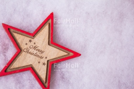Fair Trade Photo Christmas, Christmas decoration, Colour, Letter, Object, Red, Snow, Star, Text