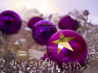 Fair Trade Photo Christmas, Colour image, Focus on foreground, Horizontal, Peru, Purple, Silver, South America, Star, Tabletop