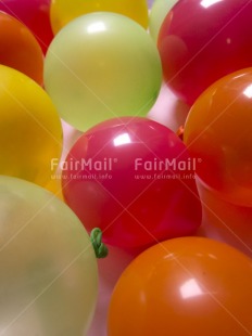 Fair Trade Photo Balloon, Birthday, Colour image, Indoor, Invitation, Multi-coloured, Party, Peru, South America, Vertical
