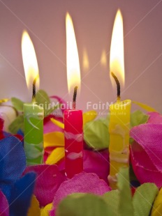 Fair Trade Photo Birthday, Candle, Colour image, Flame, Horizontal, Indoor, Invitation, Multi-coloured, Party, Peru, South America, Studio