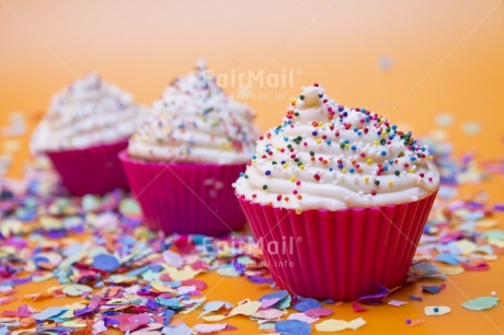 Fair Trade Photo Birthday, Cake, Colour image, Colourful, Decoration, Focus on foreground, Food and alimentation, Horizontal, Indoor, Invitation, Multi-coloured, Party, Peru, Pink, South America, Studio, Tabletop