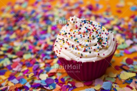 Fair Trade Photo Birthday, Cake, Colour image, Colourful, Decoration, Focus on foreground, Food and alimentation, Horizontal, Indoor, Invitation, Multi-coloured, Party, Peru, Pink, South America, Studio, Tabletop