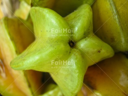 Fair Trade Photo Closeup, Colour image, Food and alimentation, Fruits, Green, Health, Horizontal, Peru, South America, Star, Starfruit, Yellow