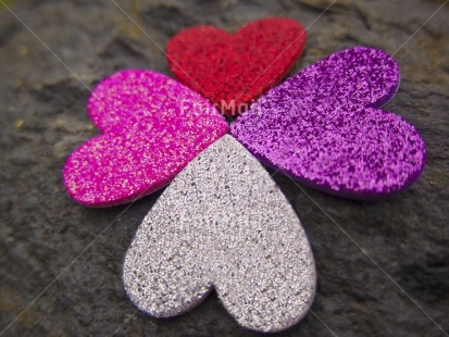 Fair Trade Photo Colour image, Colourful, Focus on foreground, Heart, Horizontal, Love, Marriage, Outdoor, Peru, South America, Stone, Tabletop, Valentines day