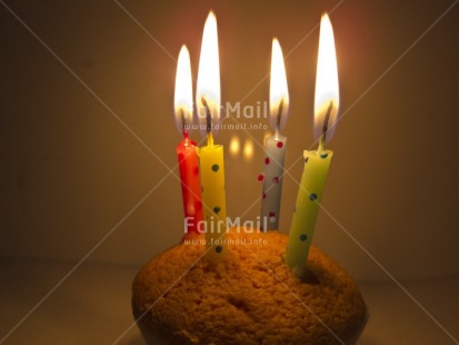 Fair Trade Photo Birthday, Cake, Candle, Colour image, Flame, Horizontal, Indoor, Multi-coloured, Party, Peru, South America, Studio