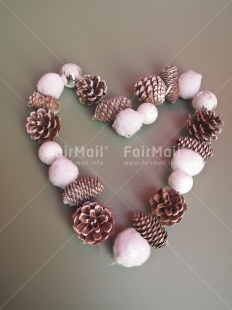 Fair Trade Photo Christmas, Colour image, Heart, Indoor, Love, Peru, Snow, South America, Studio, Vertical