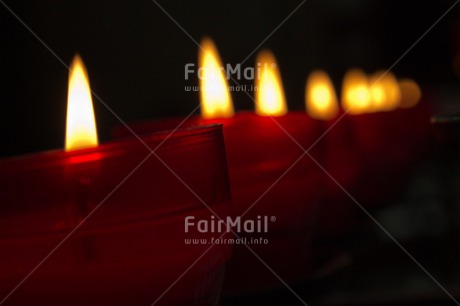 Fair Trade Photo Candle, Church, Colour image, Condolence-Sympathy, Flame, Horizontal, Peru, Red, South America, Thinking of you