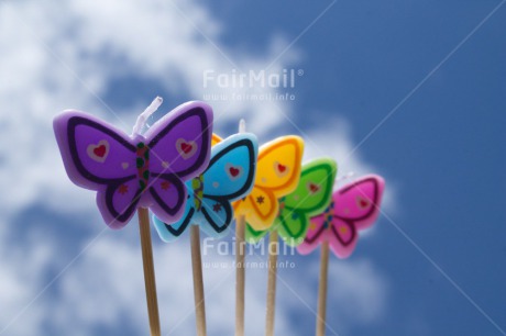 Fair Trade Photo Birthday, Blue, Butterfly, Friendship, Good luck, Horizontal, Invitation, Party, Peru, Seasons, Sky, South America, Summer