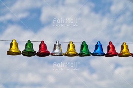 Fair Trade Photo Christmas, Christmas bell, Closeup, Colour image, Colourful, Day, Decoration, Horizontal, Outdoor, Peru, South America