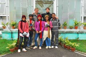110402 Peter India 4 043 The whole group who travelled to Darjeeling