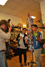photo shoot for German newspaper photo shoot for German newspaper