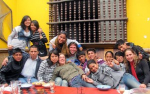 Good bye breakfast with the FairMail Peru team Good bye breakfast with the FairMail Peru team