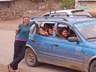 Travelling with the locals Travelling with the locals