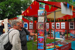 FairMail stand at Mundial music festival in 2012